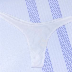 Thong bathing suit bottom